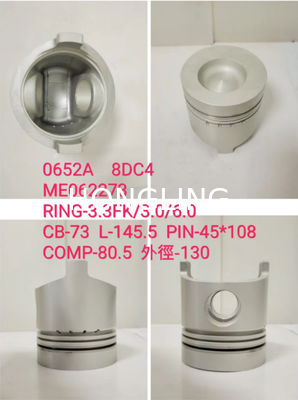 15kg Fuso Alternator With Turbocharger 6D16 8DC91 4D34 Engine Piston 13306-1080  ME062273 ME241692 ME090166