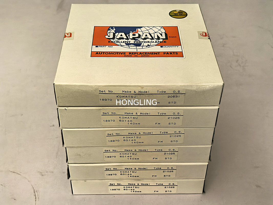 Komatsu 6D140 Piston Ring 6211-31-2033 RIK JAPAN